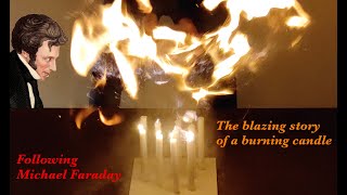 The blazing story of a burning candle