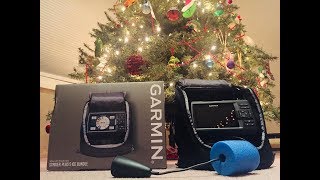 Garmin Striker 5 Ice Fishing Bundle Unboxing + First Use