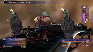 FFX but Yu Yevon is the good guy (Yuna is evil)