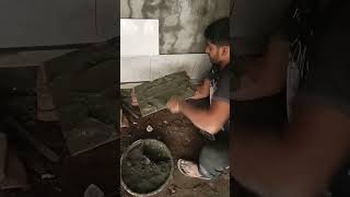 Tiles fitting work skills #shorts #tiles #youtubeshorts #foryou #trending