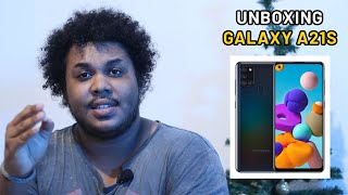 UNBOXING E REVIEW RÁPIDO DO GALAXY A 21S