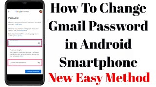 How To Change Gmail Password in Android Smartphone #settings_bd #google #gmail #passwordchange