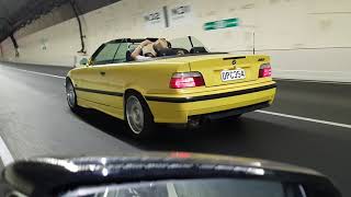 My Much Loved 1994 E36 M3 Convertible In The Waterview Tunnel - 1 of 572 Ever Made!