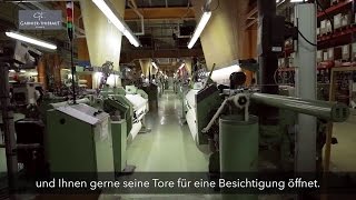 Garnier-Thiebaut :  Führung durch die Textilfabrik