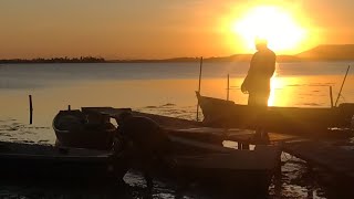 Cabo Frio - Praia do Siqueira com o Pôr do Sol lindo.