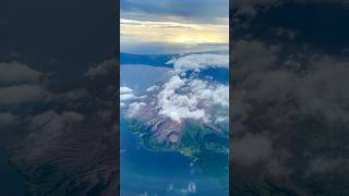 Aerial view of Taal Volcano 🌋 #shorts #shortvideo #youtubeshorts #ytshorts #viralvideo #shortsviral