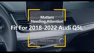 How to update Phone Holder for Audi Q5 2018-2022?