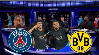 Paris Saint Germain 2 - 0 Borussia Dortmund | Post Match Analysis | Henry, Richards, Carrigher.