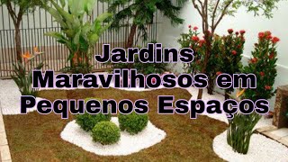 Idéias de Jardim em Espaço Pequeno # Transforme Pequenos Espaços em um Jardim  Maravilhoso