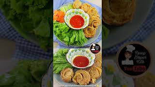 Egg Roll ini dibuat dari Tempe