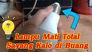 Setelah lihat Vidio ini Gak jadi Buang lampu Yang Sudah Mati