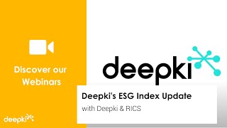 🇬🇧 Webinar: Deepki’s ESG Index Update