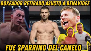 TERRIBLE VICTORIA de BENAVIDEZ no LOGRO GANAR a BOXEADOR RETIRADO CANELO seBURLA por RETARLO OTRAVEZ