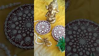 Traditional decor #mini petta #mini diya stand #mandala#Pooja festive decor #tamilnewyear2024