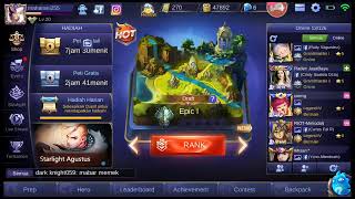 Tonton stream saya Mobile Legends: Bang Bang di Omlet Arcade!