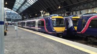 Trains at Glasgow Queen Street