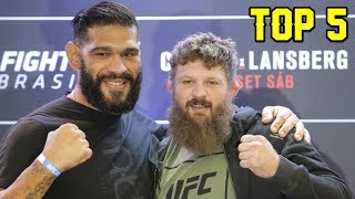 Top 5: Amigos que se enfrentaram no UFC