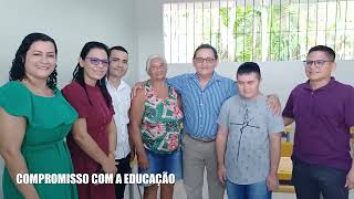 Reinauguração da Escola Raquel - Rio Umarituba - São Sebastião da Boa Vista_pa