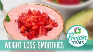 Strawberry Avocado Smoothie Recipe Protein Treats by Nutracelle