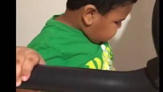 3 years old Baby is Exercising l GYM l Baby Treadmill Workout