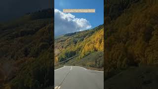 Amazing Fall Foliage Scenic Drive in Colorado