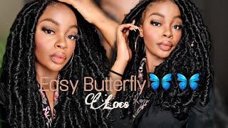 Easy BUTTERFLY LOCS TUTORIAL 🦋 🦋 | Privemacho