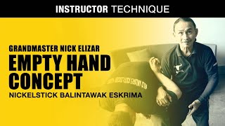 EMPTY HAND SELF DEFENSE with GM NICK ELIZAR of NICKELSTICK BALINTAWAK | Filipino Martial Arts