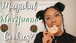 How to make SUPER POTENT Cannabutter & Cannabis Cookies (small batch) ☽The Sorceress Stoned☾ Ep: 3