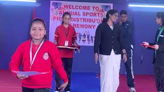 Prize distribution of Inter house competition