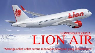 Lowongan Kerja Loker PT. Lion Air