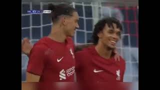 Résumé Leipzig vs Liverpool (0-5) Darwin Nunez le remplaçant de sadio mane claque un quadruplé.