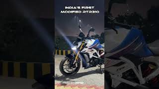 rtr310 modified India’s first modified rtr310 #rtr310 #rtr310modified #bmw310 #24grids