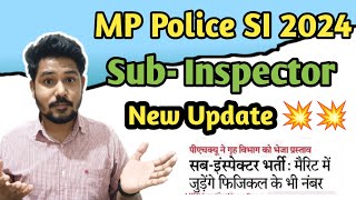 MP Sub Inspector Police Latest Update 2024💥