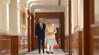 Narendra Modi and US President Joe Biden hold a bilateral meeting | G-20 Summit, in Delhi #g20