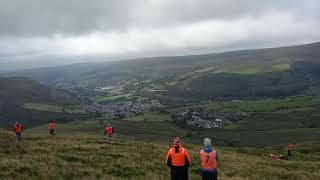 One flight in the Welsh Open F3F 2019, fourth round, last day.