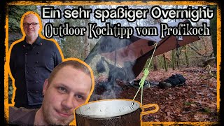 Ein sehr spaßiger Overnight + Outdoor Kochtipp vom Profikoch