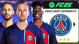 YENİ TRANSFERLERLE PSG'Yİ KURTARIYORUZ! | FC 25 PARIS SAINT GERMAIN REBUILD!