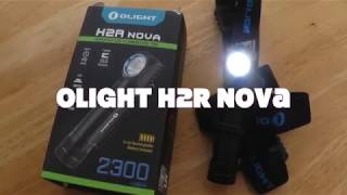 OLIGHT H2R Nova Flashlight/Headlight Combo Review by UK EDC