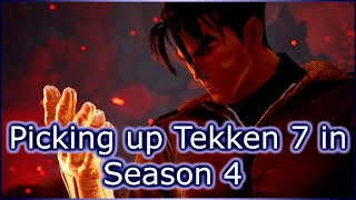 My first Tekken 7 online sets on youtube