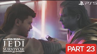 STAR WARS JEDI SURVIVOR PS5 WALKTHROUGH | PART 23 | DAGAN GERA BOSS BATTLE