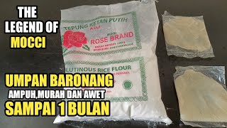 Cara Membuat Umpan Ikan BARONANG Dari Tepung (MOCI)