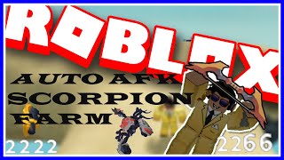 HOW TO AUTO/AFK FARM SCORPIONS GET BLUEPRINT, CLAW, SCALE, DISCS ON ROBLOX ISLANDS FAST & EASY(vamp)