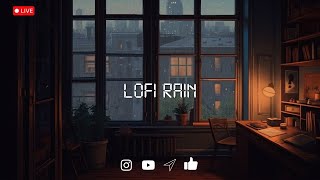 Lofi Rain - ️🎧  Lofi Study & Chill - Lofi Anime Mix