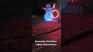 Awesome Christmas Lights Decorations