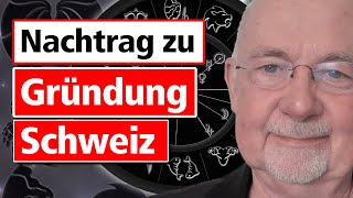 Gründung der Schweiz / Nachtrag zum verwendeten Gründungs-Datum 1848 im Video "WHO + Schweiz"