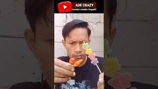 #shorts Makan permen yupy bentuk bintang #trending #funny