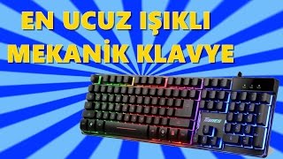 En Ucuz Işıklı Klavye | Tigoes K9