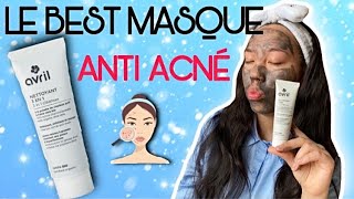 LE MASQUE ANTI ACNÉ AU CHARBON DE AVRIL ? JE RECOMMANDE !