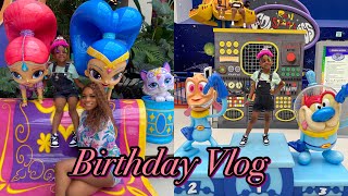 Aaliyah’s 5th Birthday Vlog | We Went To Nickelodeon Universe Theme Park | American Dream Mall NJ