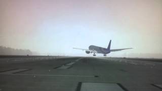 FSX, windy landing at Tampa!